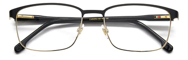 Designer Men Carrera Eyeglasses: 262 - Black & Gold(2) - SpecSMART Eye Clinic (Front View)